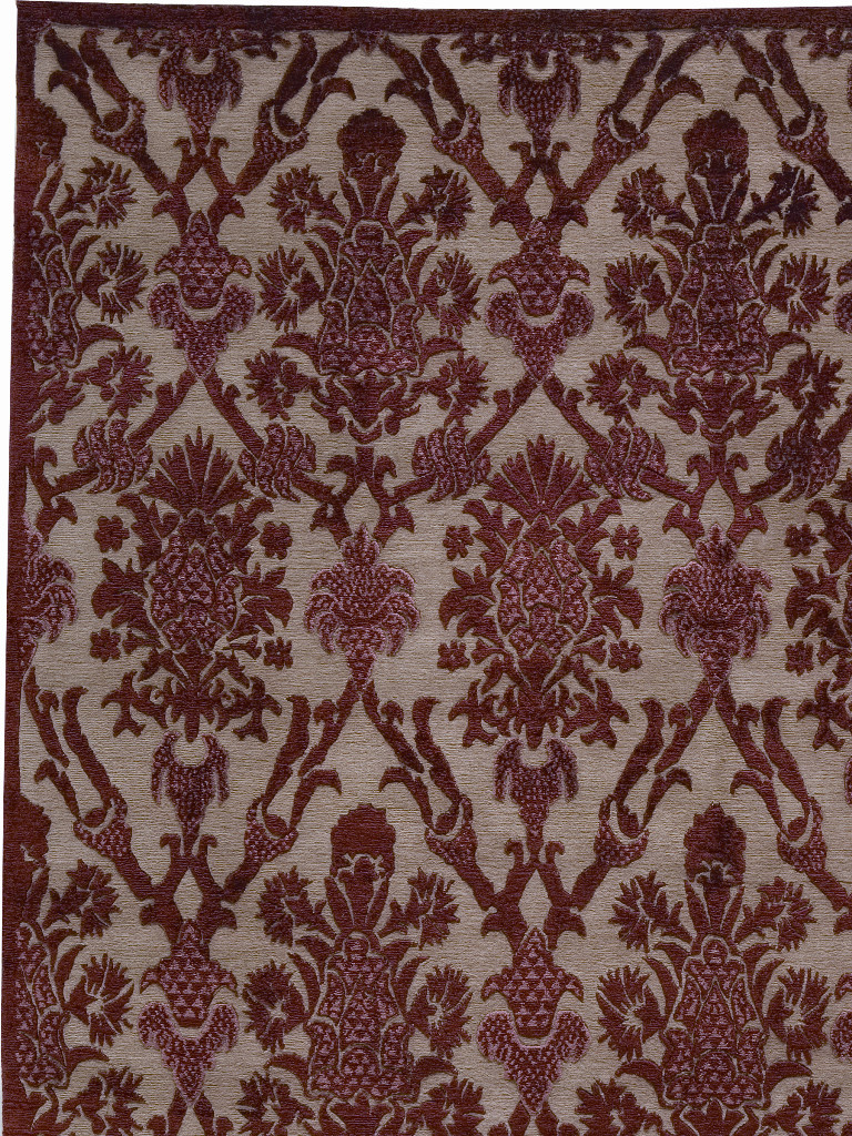 /Modern & Transtitional/Tibet/damaskiii_raspberry.jpg