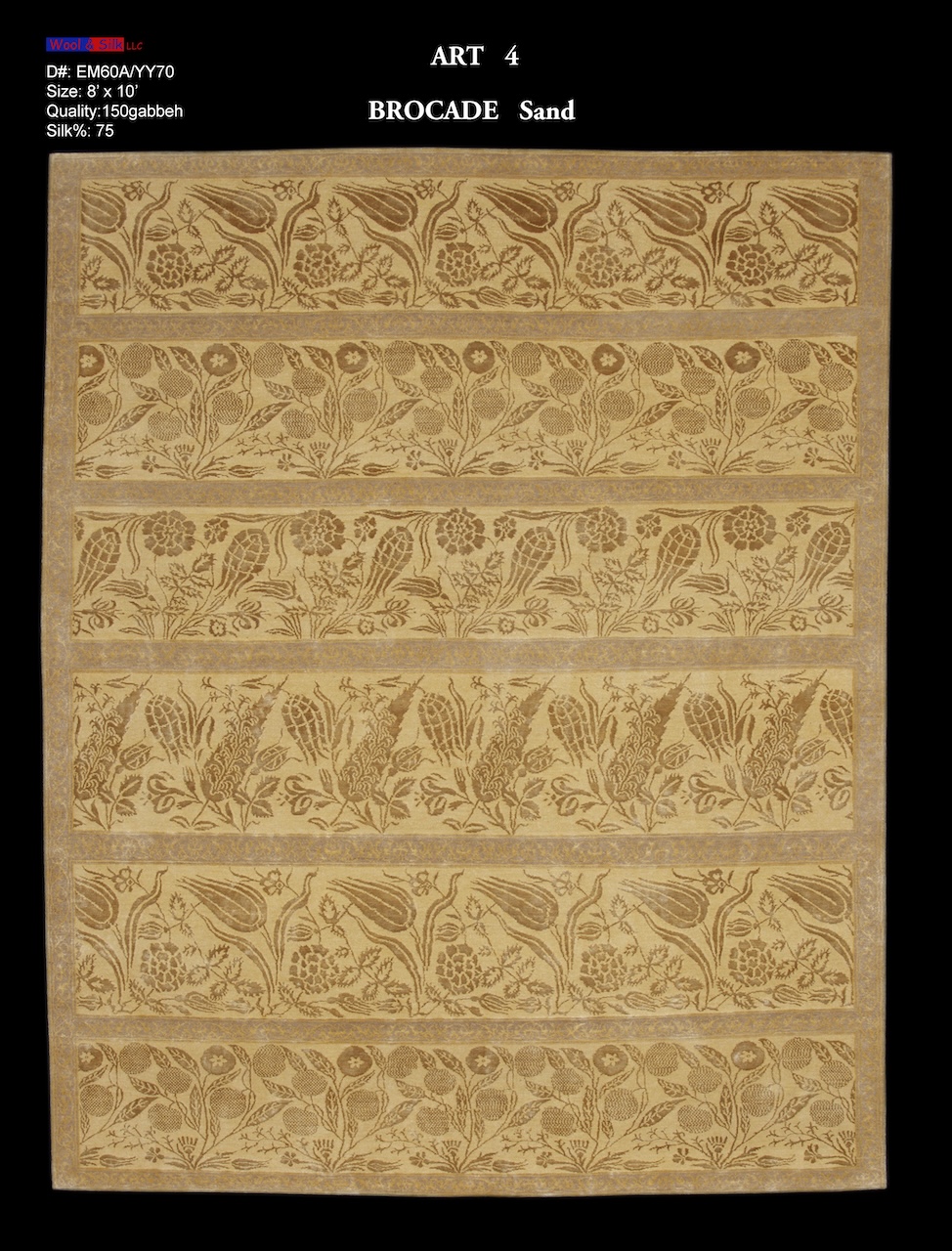 /Modern & Transtitional/Wool Silk/Brocade-SandEM60A-YY70-8x10.jpg