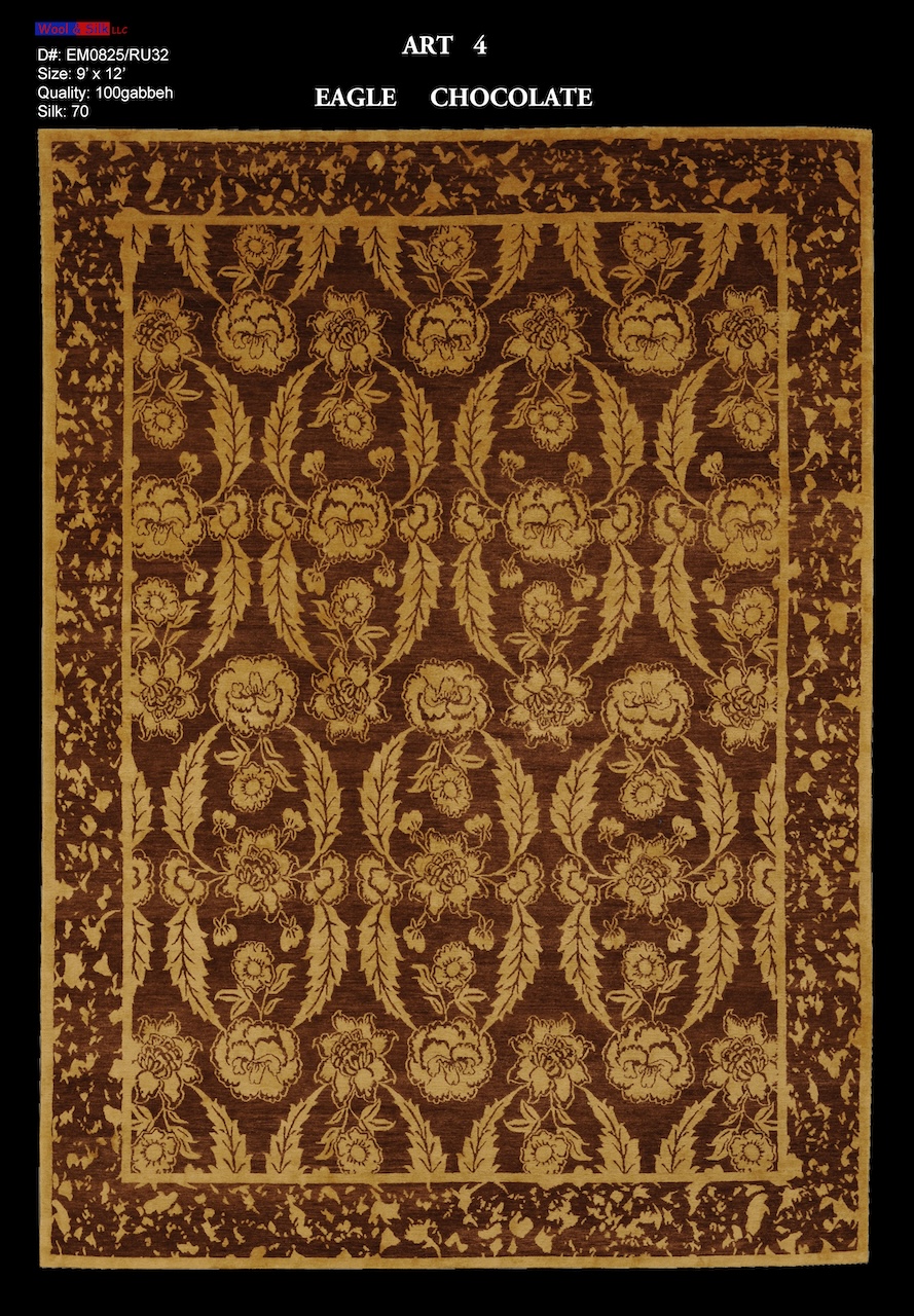 /Modern & Transtitional/Wool Silk/Eagle-ChocolateEM0825-RU32-8x10.jpg