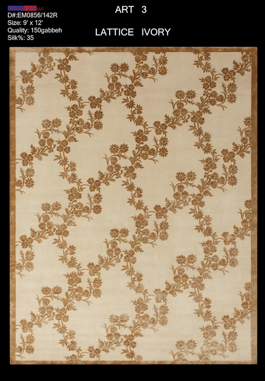 /Modern & Transtitional/Wool Silk/Lattice-IvoryEM0856-142R-9x12.jpg